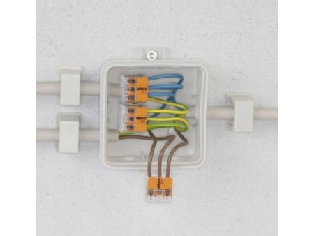 Szybkozłączka uniwersalna 2x0,2-4mm2 WAGO 221-412 100 szt