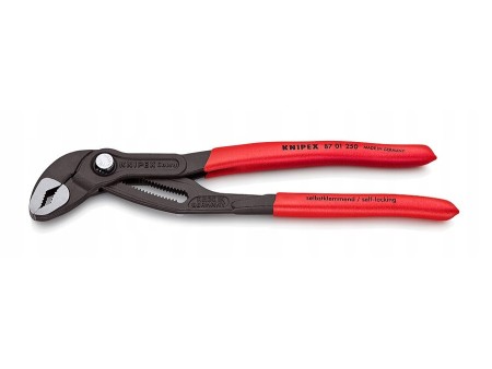 Knipex Szczypce Do Rur Cobra Klucz Nastawne Do Nakrętek 87 01 250 250 mm
