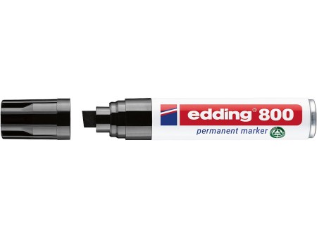 Marker permanentny CZARNY edding ED-800 4-12mm.