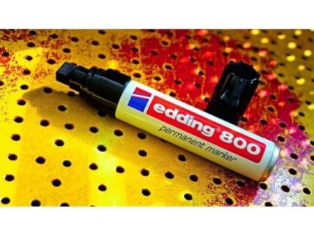Marker permanentny CZARNY edding ED-800 4-12mm.