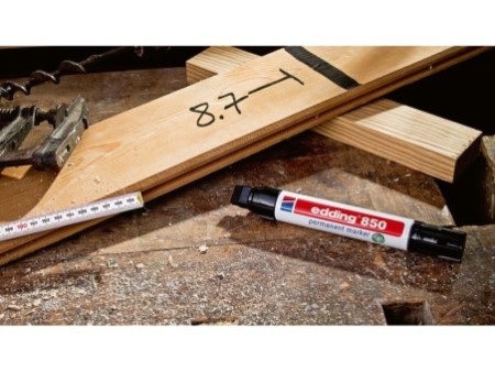 Marker permanentny CZARNY edding ED-850 5-15mm.