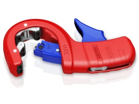 KNIPEX 90 23 01 BK DP50 Obcinak do rur odpływowych z tworzywa sztucznego 165 mm