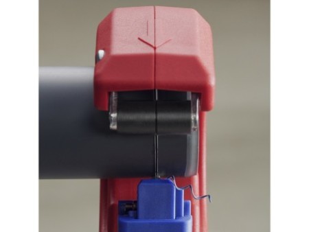 KNIPEX 90 23 01 BK DP50 Obcinak do rur odpływowych z tworzywa sztucznego 165 mm