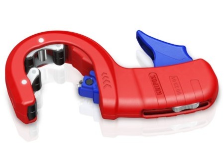KNIPEX 90 23 01 BK DP50 Obcinak do rur odpływowych z tworzywa sztucznego 165 mm