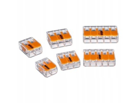 10x ZŁĄCZKA WAGO 221-413 SZYBKOZŁĄCZKA 3x0,2-4mm
