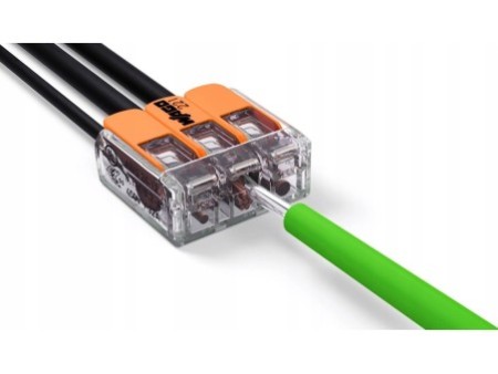 10x ZŁĄCZKA WAGO 221-413 SZYBKOZŁĄCZKA 3x0,2-4mm