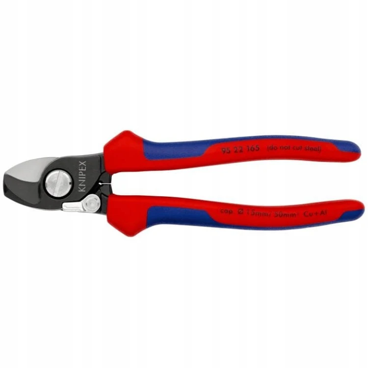 Nożyce do cięcia kabli i przewodów sprężyna rozwierająca KNIPEX 95 22 165