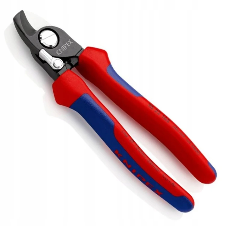 Nożyce do cięcia kabli i przewodów sprężyna rozwierająca KNIPEX 95 22 165