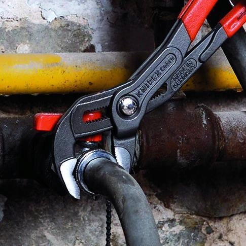 Knipex Szczypce Do Rur Cobra Klucz Nastawne Do Nakrętek 8701300 300 mm