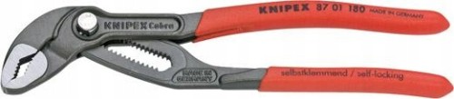 Szczypce nastawne do rur fosforanowane 180mm 87 01 180 Cobra KNIPEX