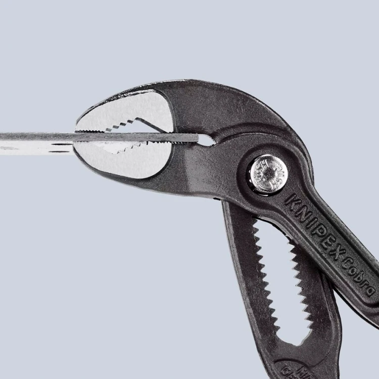Szczypce nastawne do rur fosforanowane 180mm 87 01 180 Cobra KNIPEX