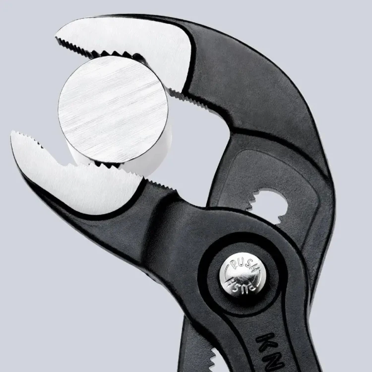 Szczypce nastawne do rur fosforanowane 180mm 87 01 180 Cobra KNIPEX