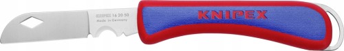 Nóż Monterski Scyzoryk dla Elektryka Stal Nierdzewna KNIPEX 16 20 50 SB