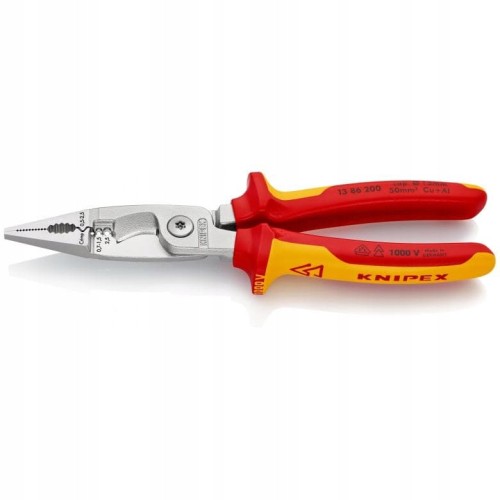 KNIPEX 13 96 200 Szczypce do prac elektroinstalacyjnych 200 mm
