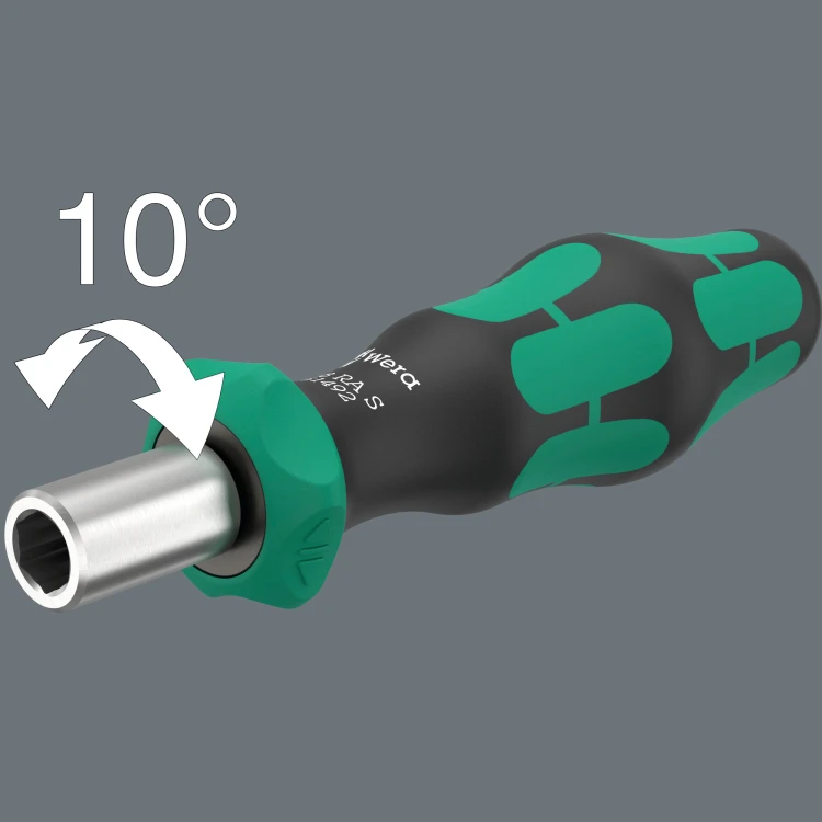 Rękojeść z uchwytem do bitów 838 RA S, z funkcją grzechotki 1/4", 1/4" x 102 mm 05051492001