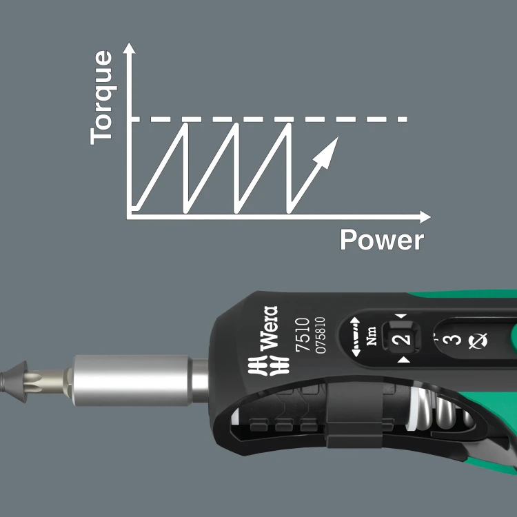 Wkrętak dynamometryczny Kraftform Safe-Torque Speed 7510, 1-3 Nm, 1/4" 147.5 mm 05075810001