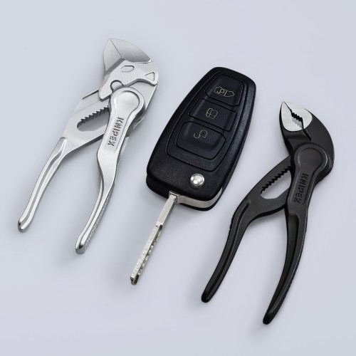 KNIPEX 86 04 100 Szczypce-klucz XS szczypce i klucz w jednym narzędziu wytłaczana, chropowata powierzchnia chromowany 100 mm