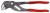 KNIPEX 86 01 180 Szczypce-klucz szczypce i klucz w jednym narzędziu Z antypoślizgowego tworzywa sztucznego fosforanowana, szara