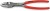 KNIPEX 82 01 200 TwinGrip® Szczypce chwytające czołowe Z antypoślizgowego tworzywa sztucznego fosforanowana, szara 200 mm