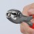 KNIPEX 82 01 200 TwinGrip® Szczypce chwytające czołowe Z antypoślizgowego tworzywa sztucznego fosforanowana, szara 200 mm
