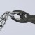 KNIPEX 82 01 200 TwinGrip® Szczypce chwytające czołowe Z antypoślizgowego tworzywa sztucznego fosforanowana, szara 200 mm
