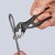 KNIPEX 87 00 100 Cobra® XS Szczypce nastawne do rur wytłaczana, chropowata powierzchnia fosforanowana, szara 100 mm