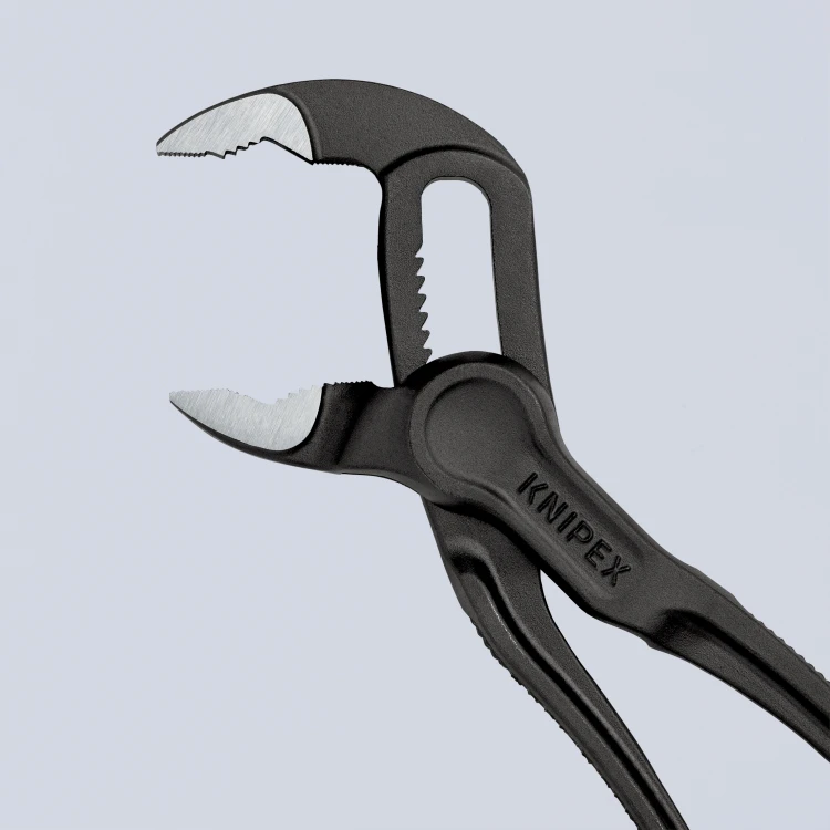 KNIPEX 87 00 100 Cobra® XS Szczypce nastawne do rur wytłaczana, chropowata powierzchnia fosforanowana, szara 100 mm