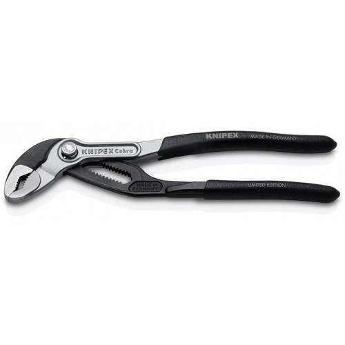 KNIPEX 87 99 180 S01 Szczypce nastawne Cobra 180mm klucz do rur i armatury limitowane w białym opakowaniu