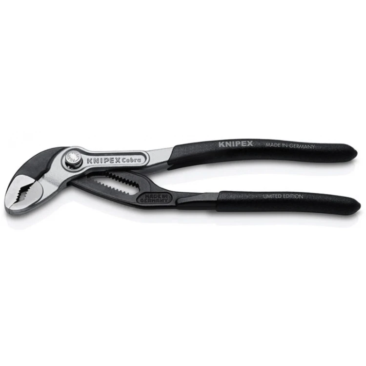 KNIPEX 87 99 180 S01 Szczypce nastawne Cobra 180mm klucz do rur i armatury limitowane w białym opakowaniu