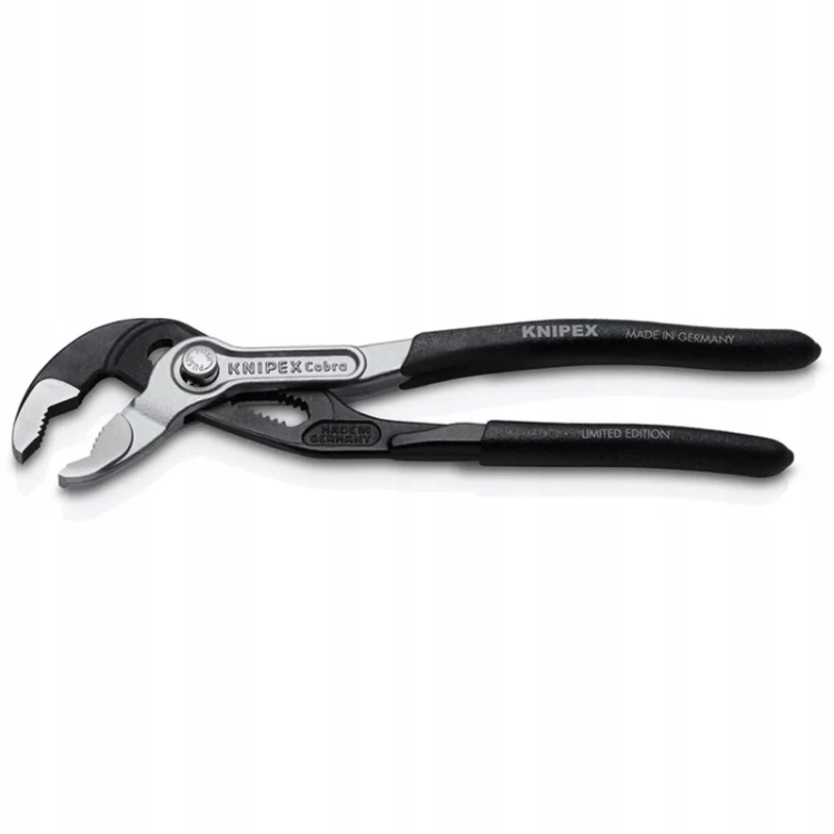 KNIPEX 87 99 180 S01 Szczypce nastawne Cobra 180mm klucz do rur i armatury limitowane w białym opakowaniu