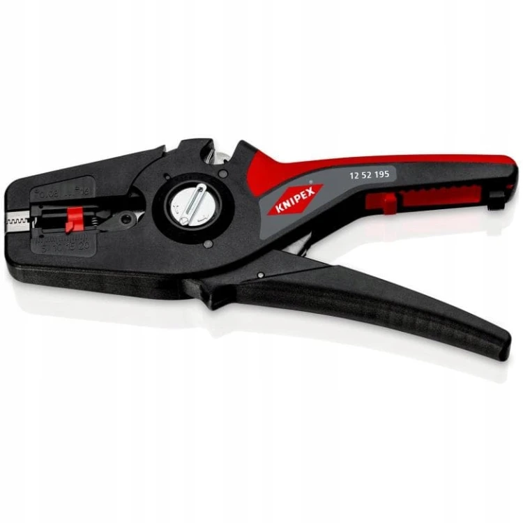 KNIPEX 12 52 195 SB Szczypce automatyczne do ściągania izolacji 195 mm