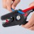 KNIPEX 12 52 195 SB Szczypce automatyczne do ściągania izolacji 195 mm