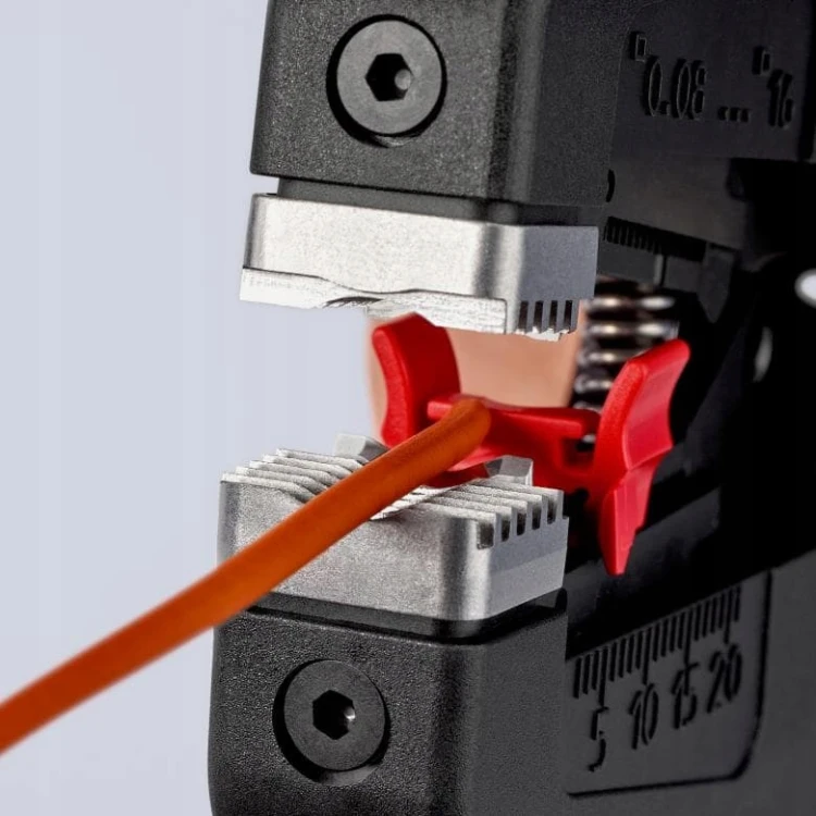 KNIPEX 12 52 195 SB Szczypce automatyczne do ściągania izolacji 195 mm