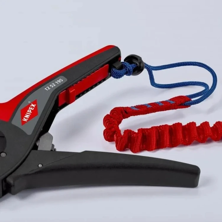 KNIPEX 12 52 195 SB Szczypce automatyczne do ściągania izolacji 195 mm