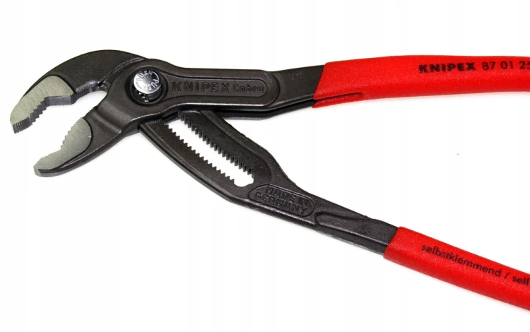 Knipex Szczypce Do Rur Cobra Klucz Nastawne Do Nakrętek 87 01 250 250 mm