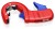 KNIPEX 90 23 01 BK DP50 Obcinak do rur odpływowych z tworzywa sztucznego 165 mm