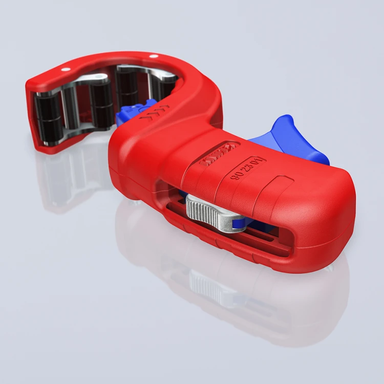 KNIPEX 90 23 01 BK DP50 Obcinak do rur odpływowych z tworzywa sztucznego 165 mm