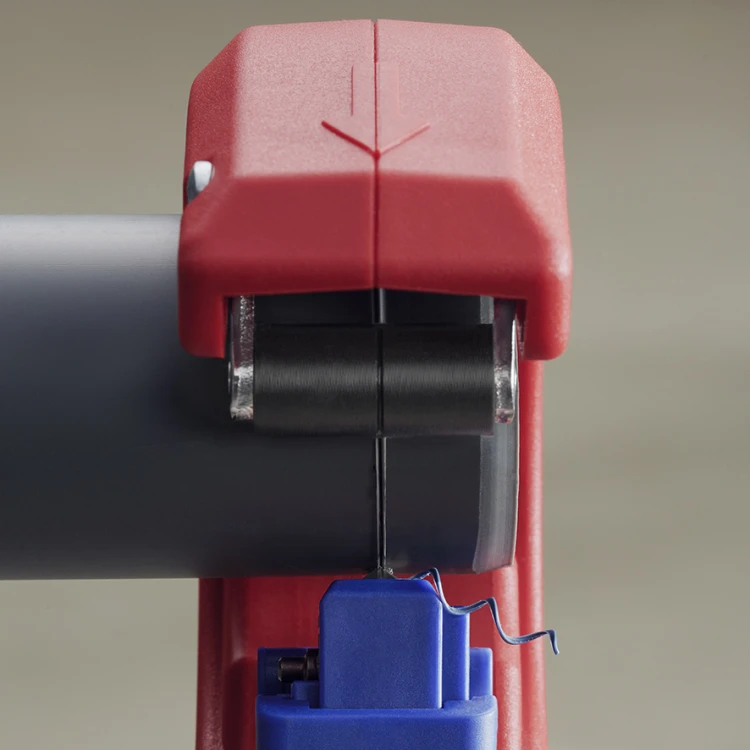 KNIPEX 90 23 01 BK DP50 Obcinak do rur odpływowych z tworzywa sztucznego 165 mm