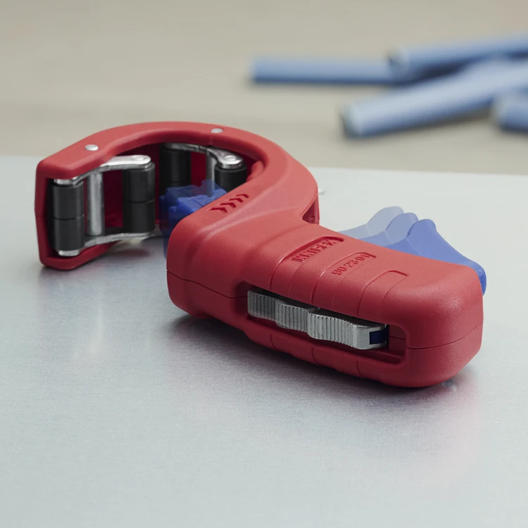 KNIPEX 90 23 01 BK DP50 Obcinak do rur odpływowych z tworzywa sztucznego 165 mm