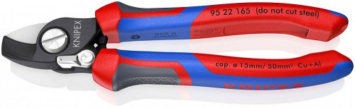 Nożyce do kabli KNIPEX 95 22 165 – 165 mm