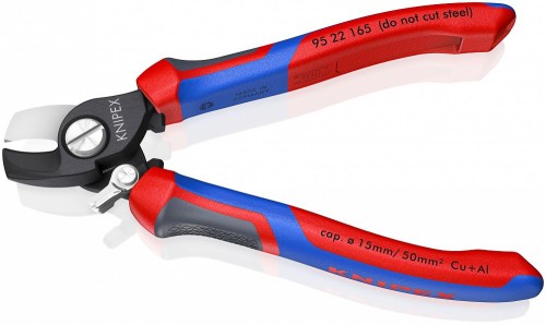 Nożyce do kabli KNIPEX 95 22 165 – 165 mm