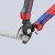 Nożyce do kabli KNIPEX 95 22 165 – 165 mm