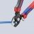 Nożyce do kabli KNIPEX 95 22 165 – 165 mm