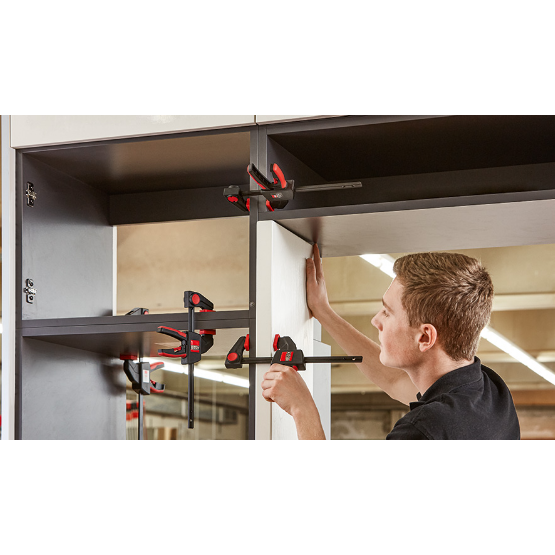 BESSEY 2 x Ściski śrubowe ślusarskie jednoręczne EZS11-4SET