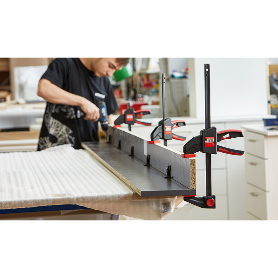 BESSEY 2 x Ściski śrubowe ślusarskie jednoręczne EZS11-4SET