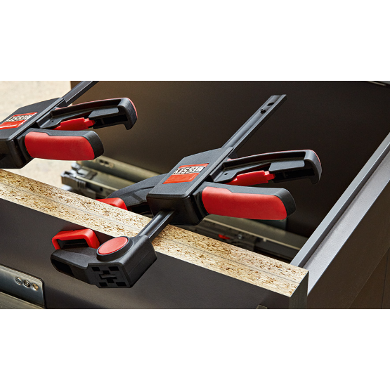 BESSEY 2 x Ściski śrubowe ślusarskie jednoręczne EZS11-4SET