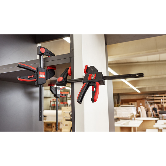 BESSEY 2 x Ściski śrubowe ślusarskie jednoręczne EZS11-4SET