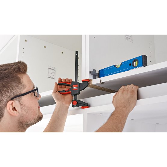 BESSEY 2 x Ściski śrubowe ślusarskie jednoręczne EZS11-4SET