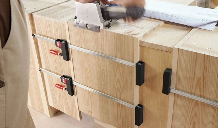BESSEY Ścisk stolarski pełnopowierzchniowy lekki "UniKlamp" UK60