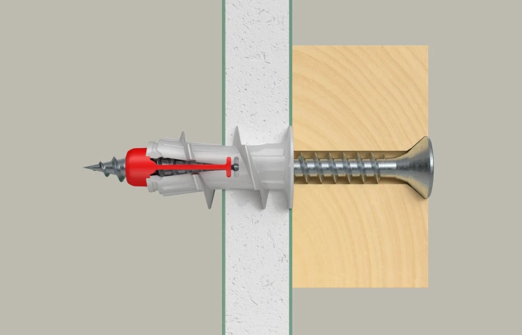 Kołek do płyt gipsowych Fischer DuoBlade S 20 szt. – 545678